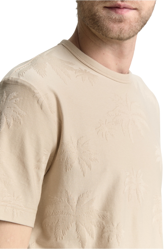 JACQUARD T SHIRT MET PALMBOOM MOTIEF 1046767XX10 38034